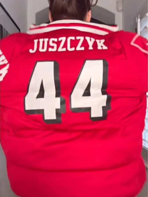 Kristin Juszczyk SF 49ers Puffer Jacket For Sale