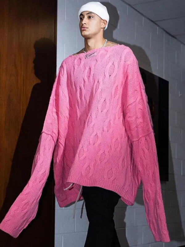 Kyle-Kuzma-Pink-Sweater