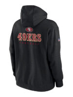 Kyle-Shanahan-49ers-Black-Hoodie-Back