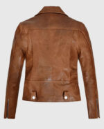 Kylie Jenner Brown Leather Jacket Sale