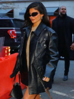 Kylie Jenner Media Personality Leather Jacket