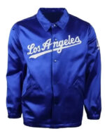 LA_Dodgers_1962_Blue_Satin_Windbreaker_Jacket