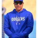 LA Dodgers Dave Roberts 2024 Blue Hoodie
