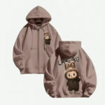 Labubu The Monster Zip-Up Hoodie