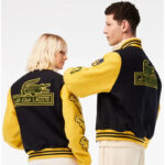 Lacoste Two-Tone Wool Bomber Jacket - Image 3