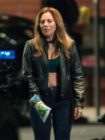 Lady Gaga Ally A Star Is Born Leather Jacket