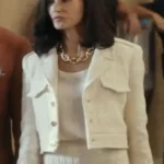 Landman S02 Demi Moore Cropped Jacket