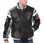 Las Vegas Raiders Leather Jacket