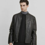 Leather Jacket With Zippers