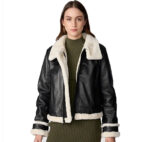 Leather Shearling Jacket - Image 2