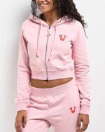 Light-Pink-True-Religion-Hoodie-Women