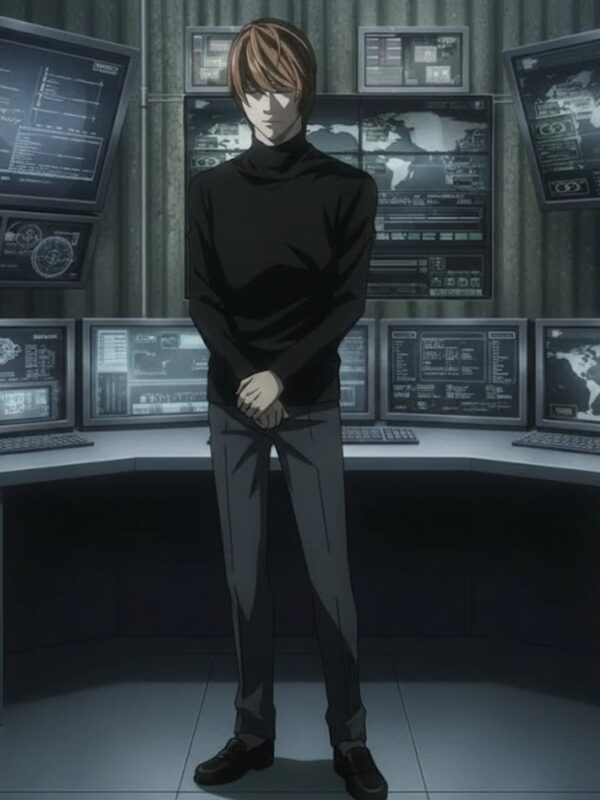 Light Yagami Black Sweater