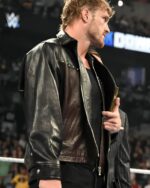 Logan_Paul_Black_and_Maroon_Leather_Jacket