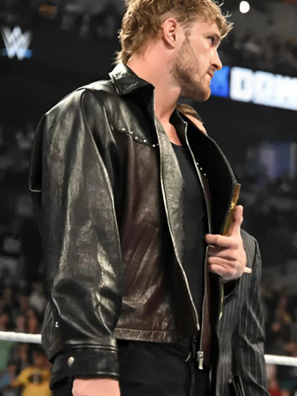 Logan_Paul_Black_and_Maroon_Leather_Jacket