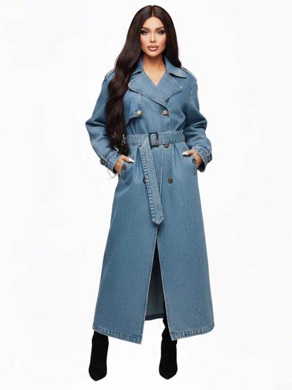 Long-Denim-Trench-Coat-Women-Buy