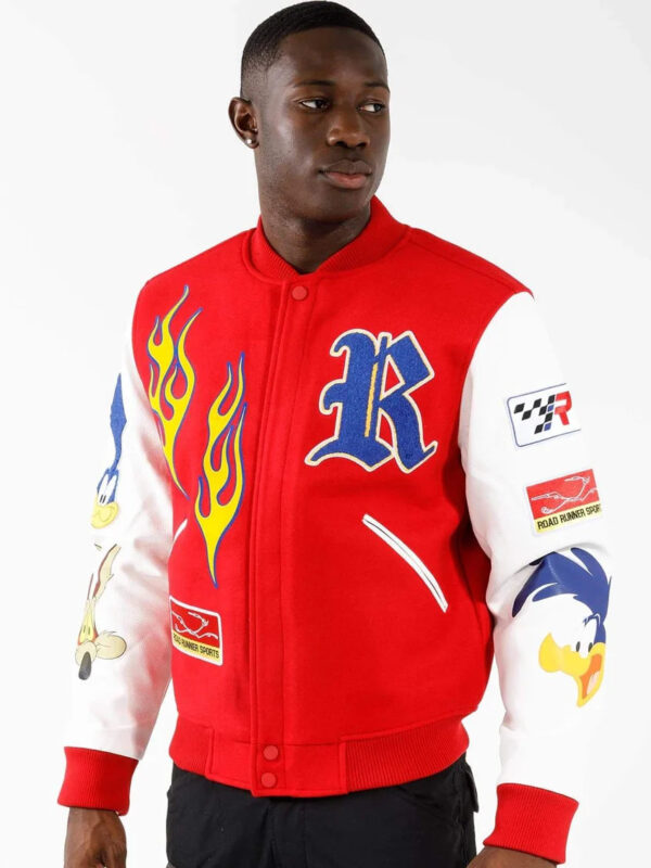 Looney_Tunes_Red_Varsity_Jacket