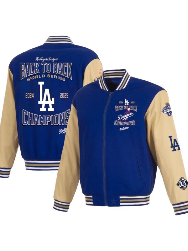 Los-Angeles-Dodgers-Back-To-Back-World-Series-Champions-Twill-Jacket