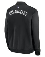 Los-Angeles-Dodgers-Dugout-Bomber-Black-Jacket