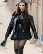 Los Angeles Selena Gomez Black Rose Jacket