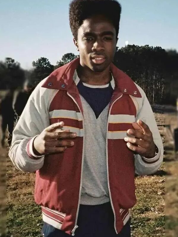 Lucas Sinclair Stranger Things S05 Bomber Jacket