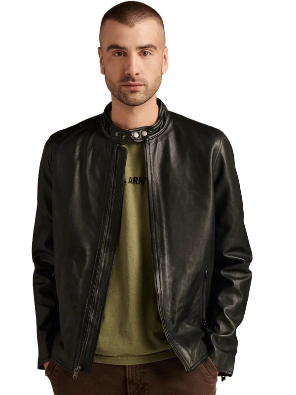 Lucky Brand Bonneville Leather Jacket