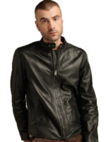 Lucky Brand Bonneville Leather Jacket Men