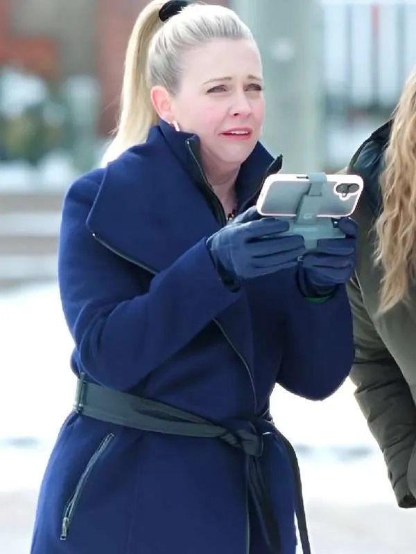Melissa-Joan-Hart-A-Merry-Little-Ex-Mas-Blue-Coat Melissa Joan Hart A Merry Little Ex-Mas Blue Coat