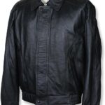 American Style Bomber Jacket Men, Black Zing Apparel