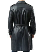 Mens-Long-Black-Leather-Trench-Coat-BackView