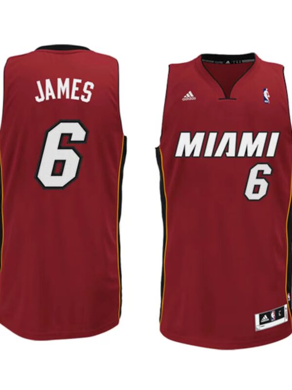 Mens-Miami-Heat-LeBron-James-adidas-Red-Swingman-Alternate-Jersey