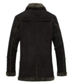Black Reacher Style Fur Sheepskin Shearling Coat Zing Apparel