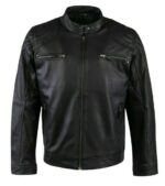 Mens Buckets Way Leather Jacket Sale
