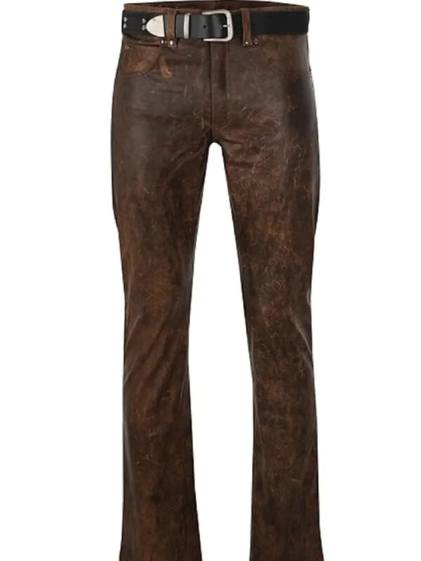 Motorcycle_Biker_Distressed_Brown_Leather_Jeans_Men