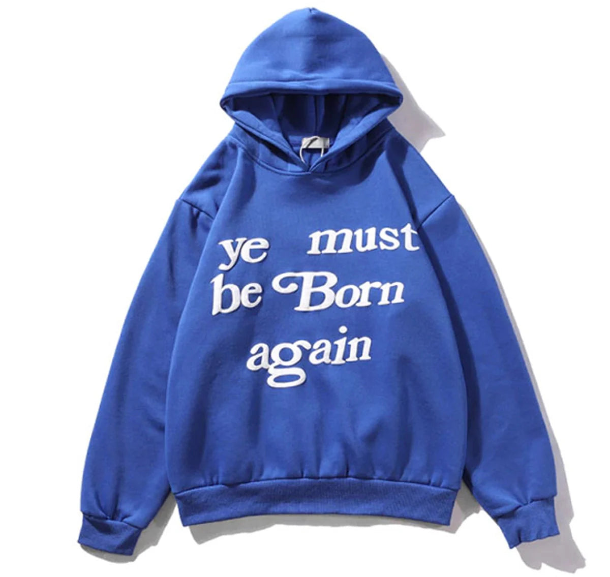 Multi Colors ye Must be Born Again Letter of Kanye West Hoodies - Image 1
