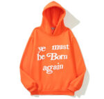 Multi Colors ye Must be Born Again Letter of Kanye West Hoodies - Image 4