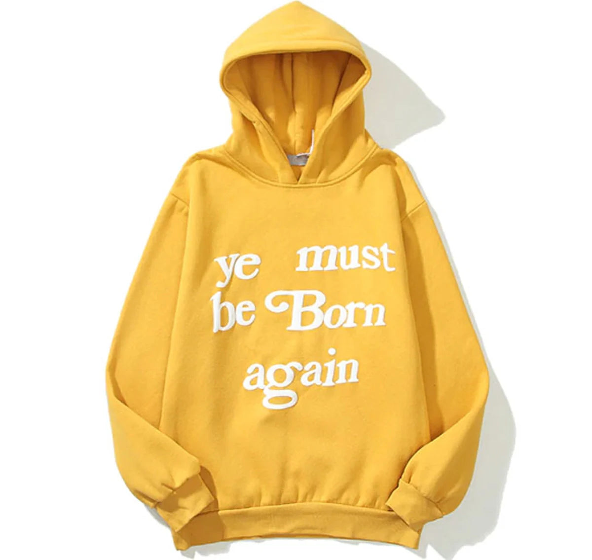 Multi Colors ye Must be Born Again Letter of Kanye West Hoodies - Image 2