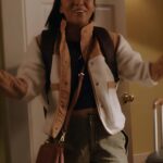 My Life With The Walter Boys S02 White & Tan Sherpa Jacket