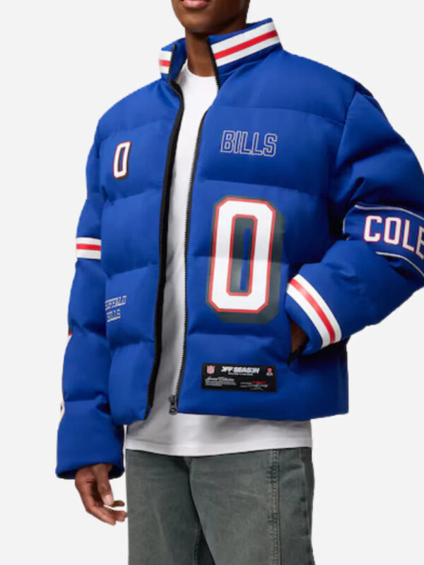 Keon Coleman Bills Off Season NFL Puffer Jacket