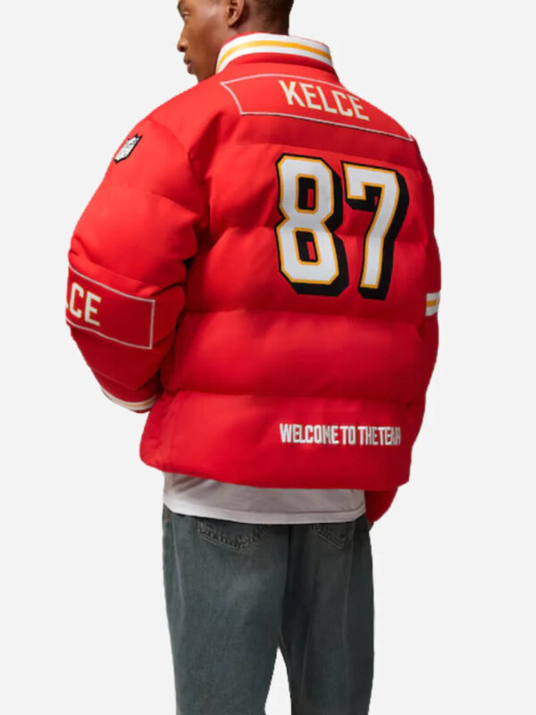 Travis Kelce Chiefs Off Season Puffer Jacket