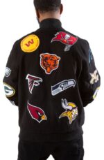NFL Jacket With All Team Logos Zing Apparel