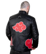 Naruto-Akatsuki-Leather-Jacket-Back