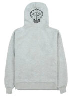 Nerd Pleasures Hoodie Grey Back