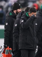 New York Jets Black Hooded Jacket - Image 3