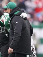 New York Jets Black Hooded Jacket - Image 4