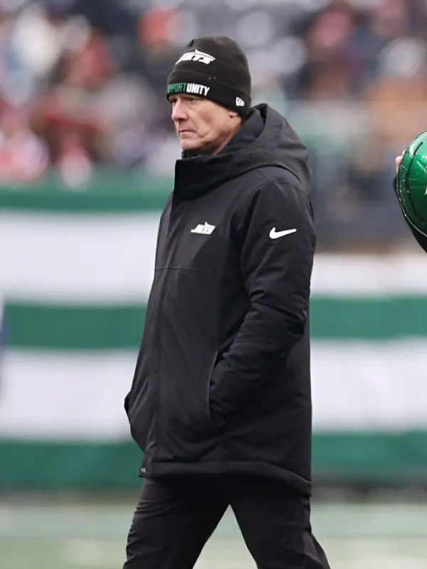 New-York-Jets-Black-Parka-Jacket New York Jets Black Hooded Jacket