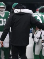 New York Jets Black Hooded Jacket - Image 2