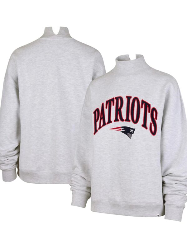 New England Patriots Mockneck Sweatshirt