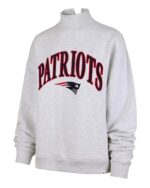 New England Patriots Mockneck Sweatshirt