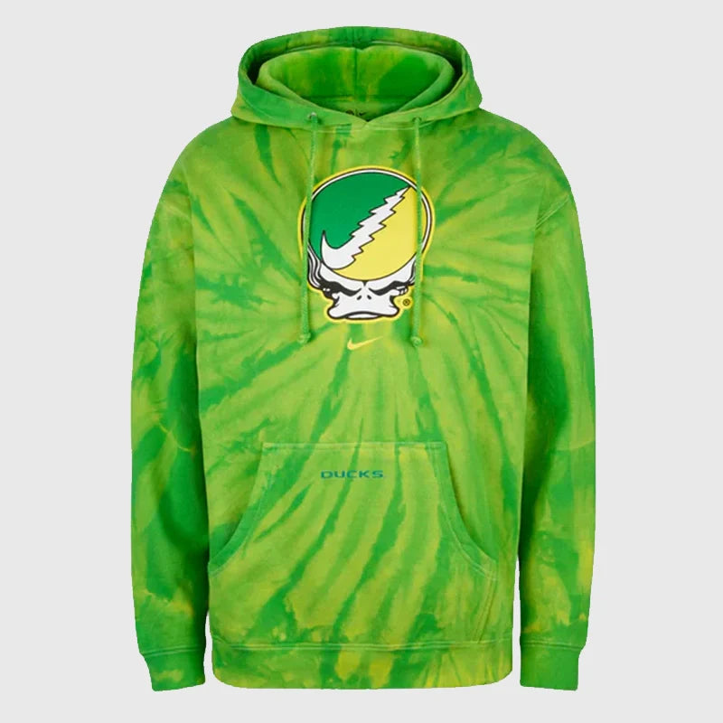 Nike Oregon Ducks Grateful Dead Hoodie - Image 9