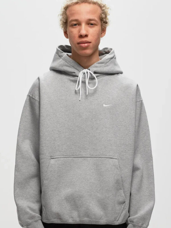 Nike_Solo_Swoosh_Hoodie_Grey_Front